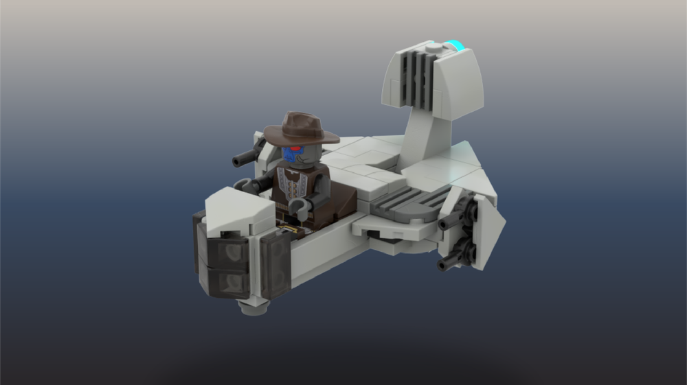 Lego Justifier - Cad Bane shuttle microfighter
