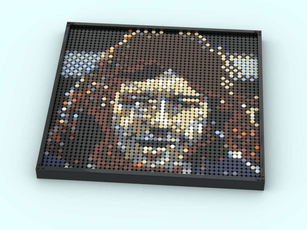 Lego Trevor Francis {Lego Art 31198 MOC)