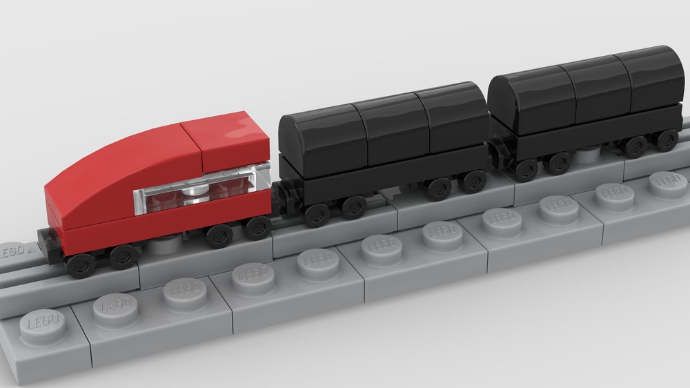 Lego Nano Oil Train