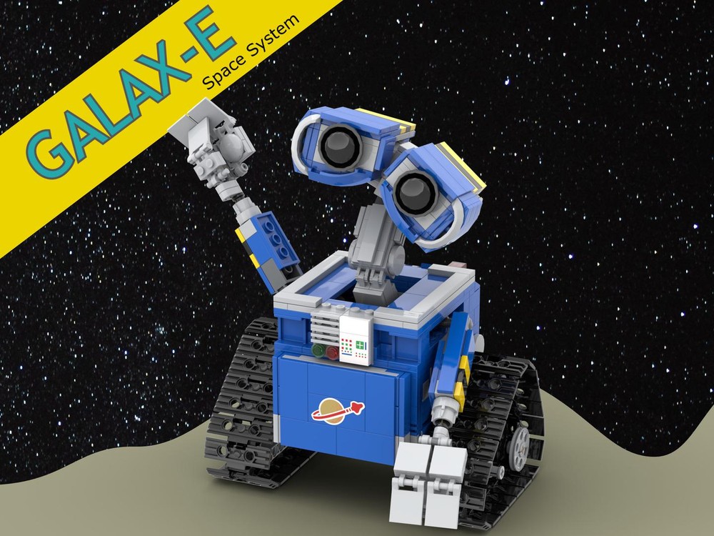 Lego GALAX-E ( WALL-E Modification)