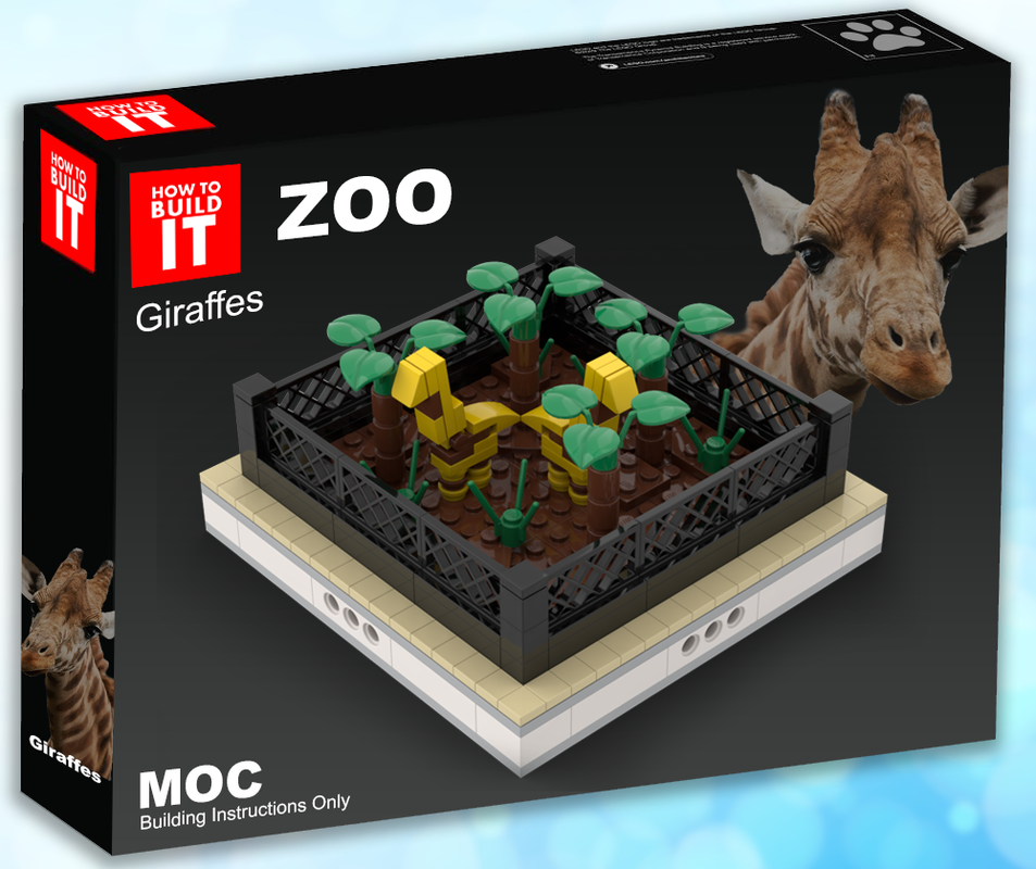 Lego Giraffe | mini modular ZOO