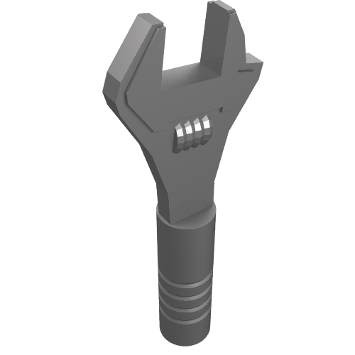 Lego Tool Wrench / Spanner Adjustable