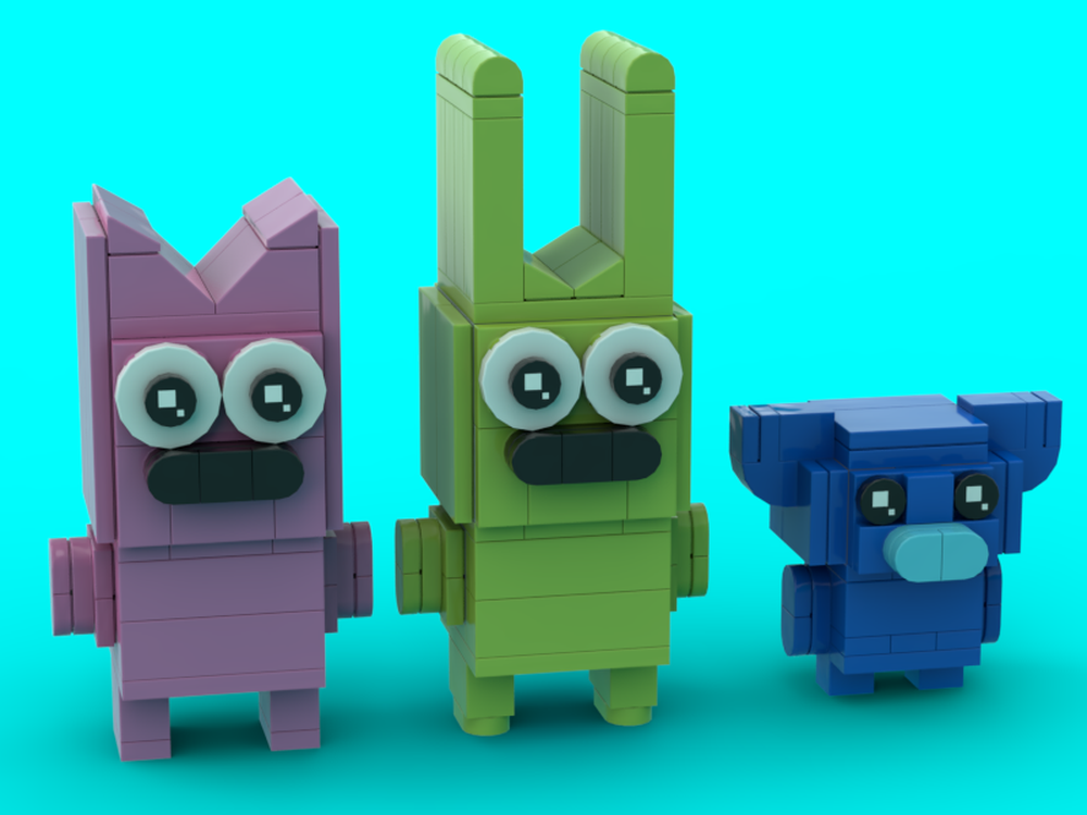 Lego Hoops & Yoyo Brickheadz