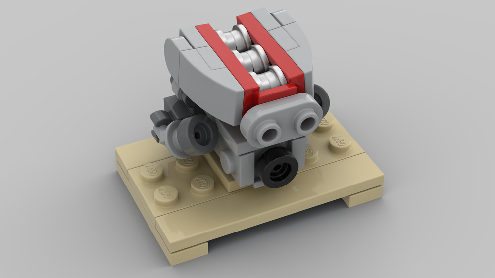 Lego VR38DETT Engine