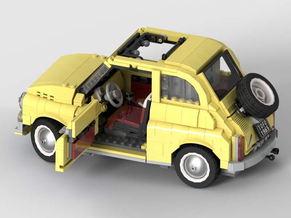 Lego Fiat 500 RC Powered Up Technic hub 10271 77942