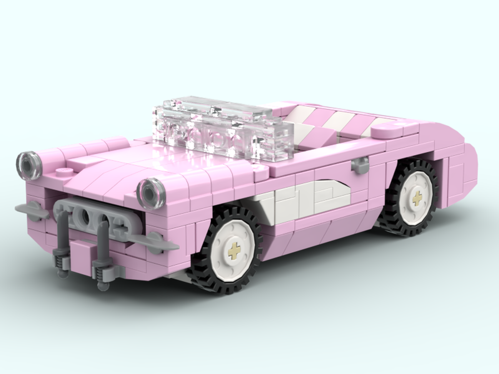 Lego Barbie’s Corvette