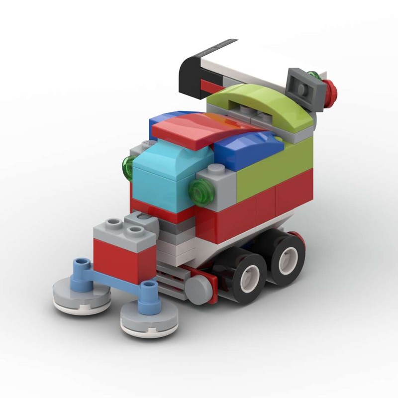 Lego colourist micro combine harvester - 10402 alt