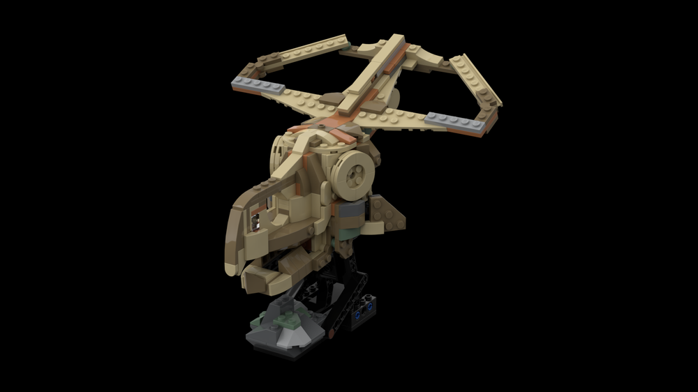 Lego Protoceratops Skull - 76969 Alt Build