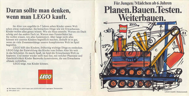 Lego 1974 Medium German (97875-Ty)