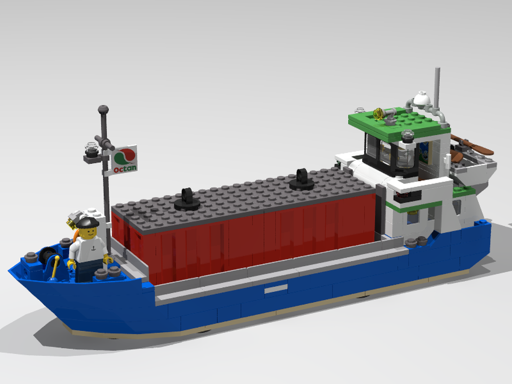 Lego Cargo Ship