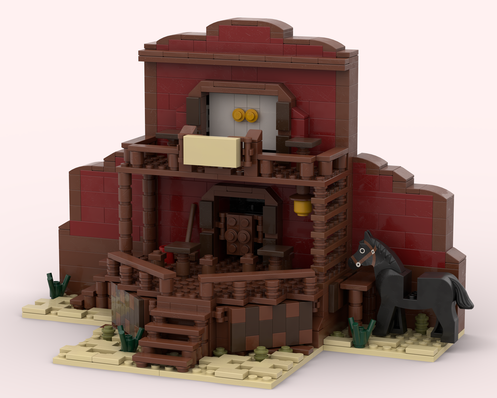 Lego Western Cowboy Salloon