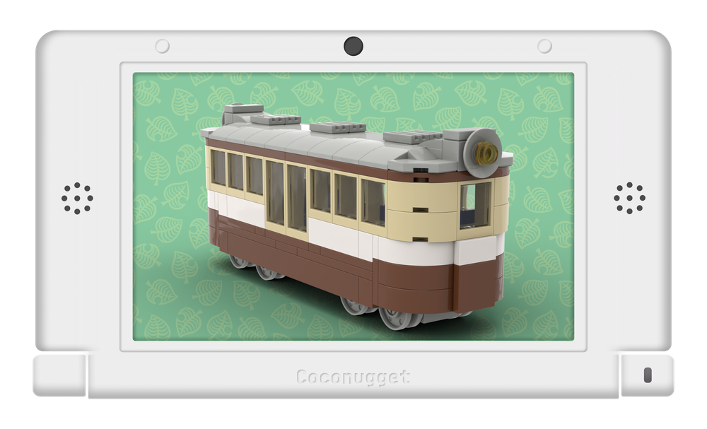 Lego Animal Crossing New Leaf Train