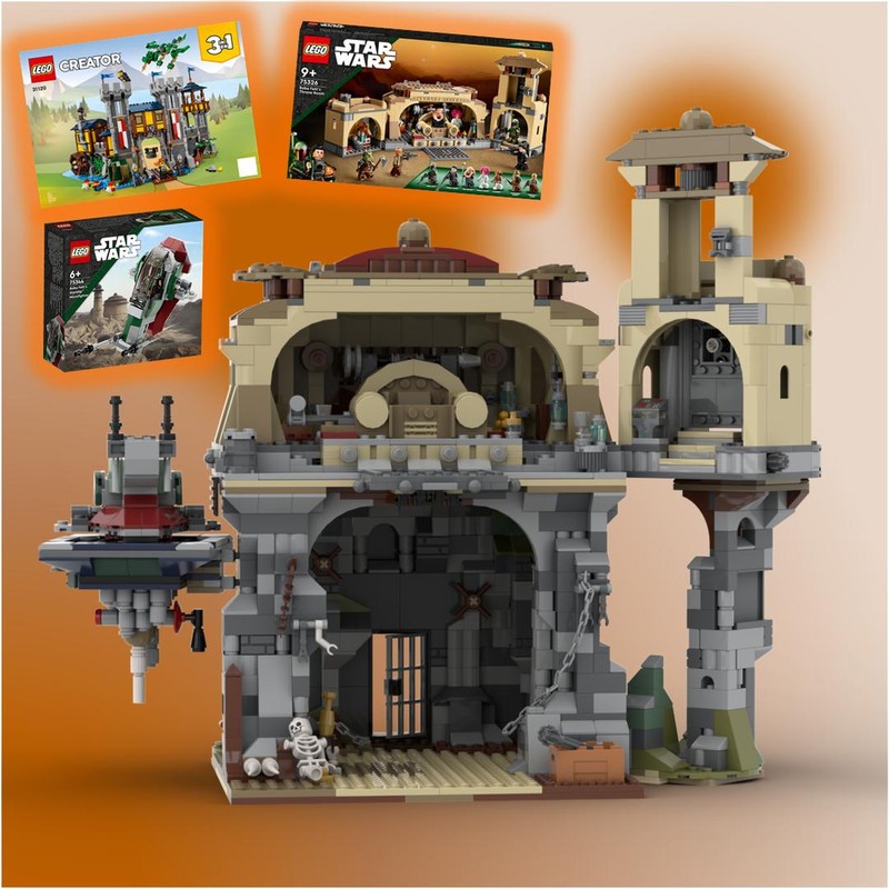 Lego 31120 & 75326 Rancor Pit Extension