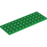 Lego Plate 4 x 12 / Green