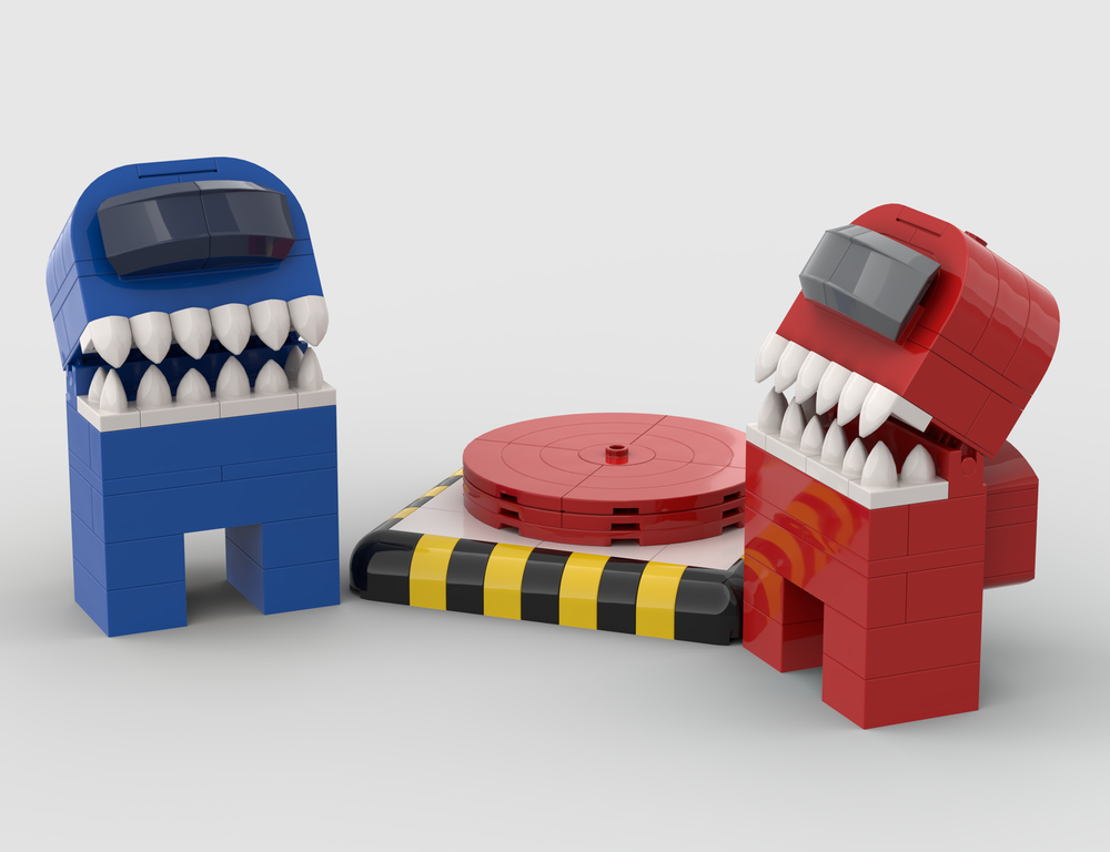 Lego Among Us - Brick Impostor & Emergency Meeting Button