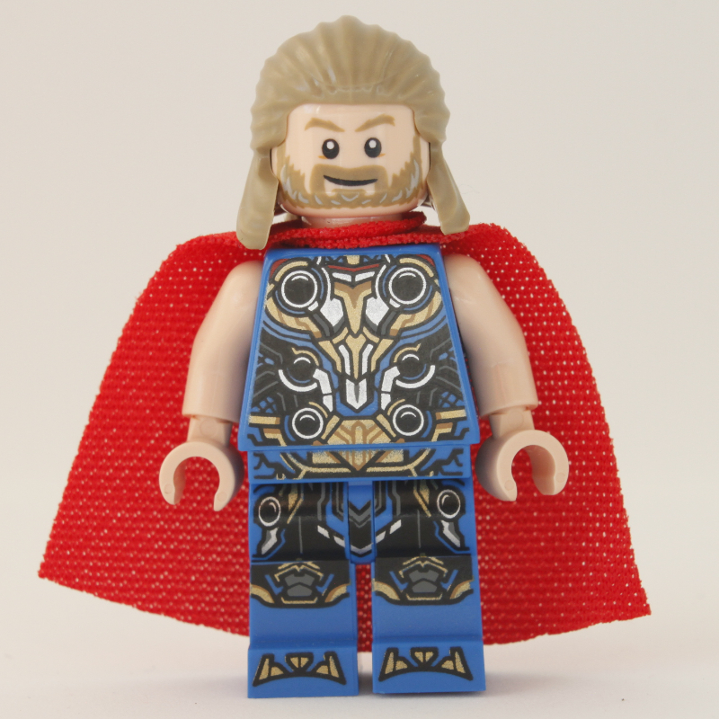 Lego Thor - Long Hair, Blue Suit