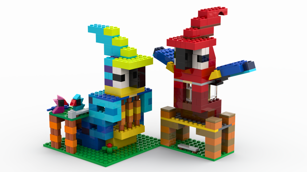 Lego 10698 Parrot houses