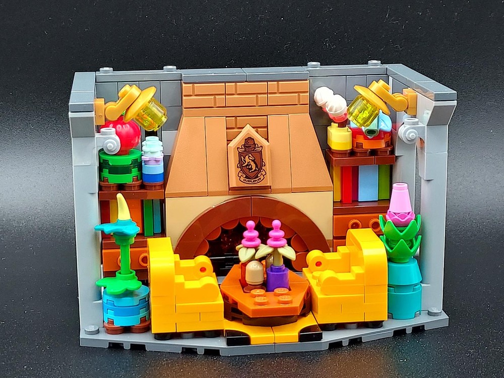 Lego Badger Common Room
