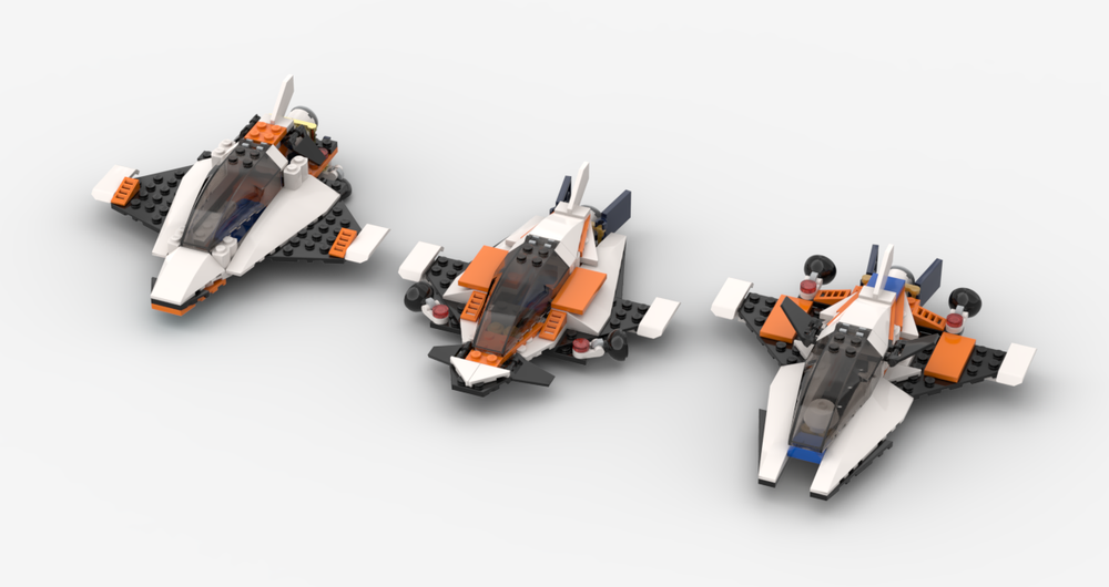 Lego 60224 Mars Shuttle Bundle 3 in 1
