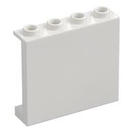 Lego Panel 1 x 4 x 3 [Side Supports / Hollow Studs] / White