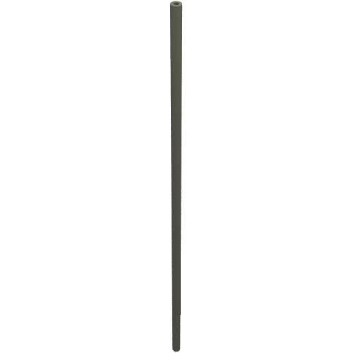 Lego Hose Rigid 3mm D. 19L / 15.2cm / Dark Gray