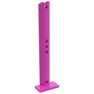 Lego Support Half Round 2 x 4 x 13 / Dark Pink