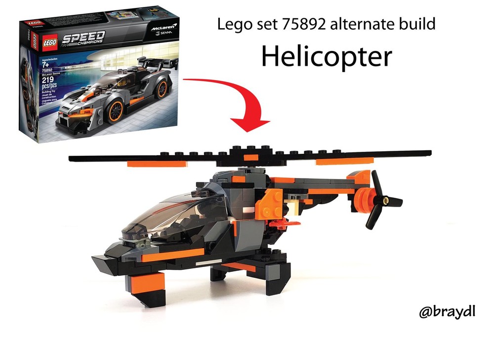 Lego 72892 Helicopter