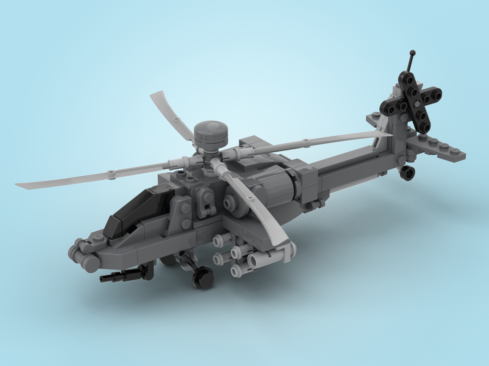Lego AH-64 Apache (1/72 scale)