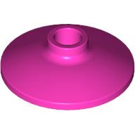 Lego Dish 2 x 2 Inverted [Radar] / Dark Pink