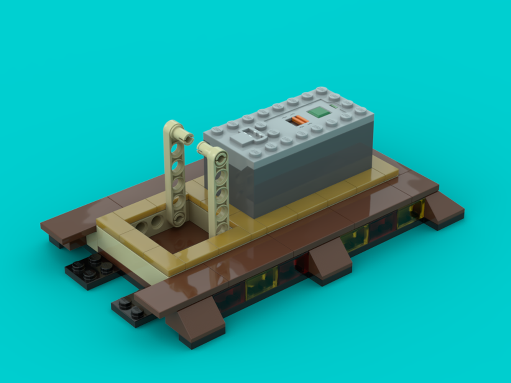 Lego Hedwig Battery Box and Motor Stabilistaion