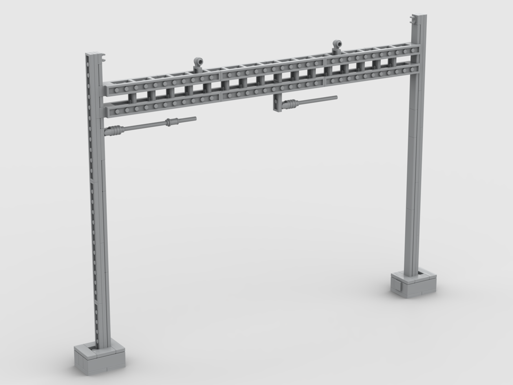 Lego Overhead Line Double Track