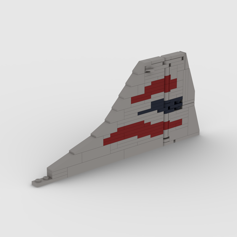 Lego British Airways Concorde Fin - MOD for 10318 -