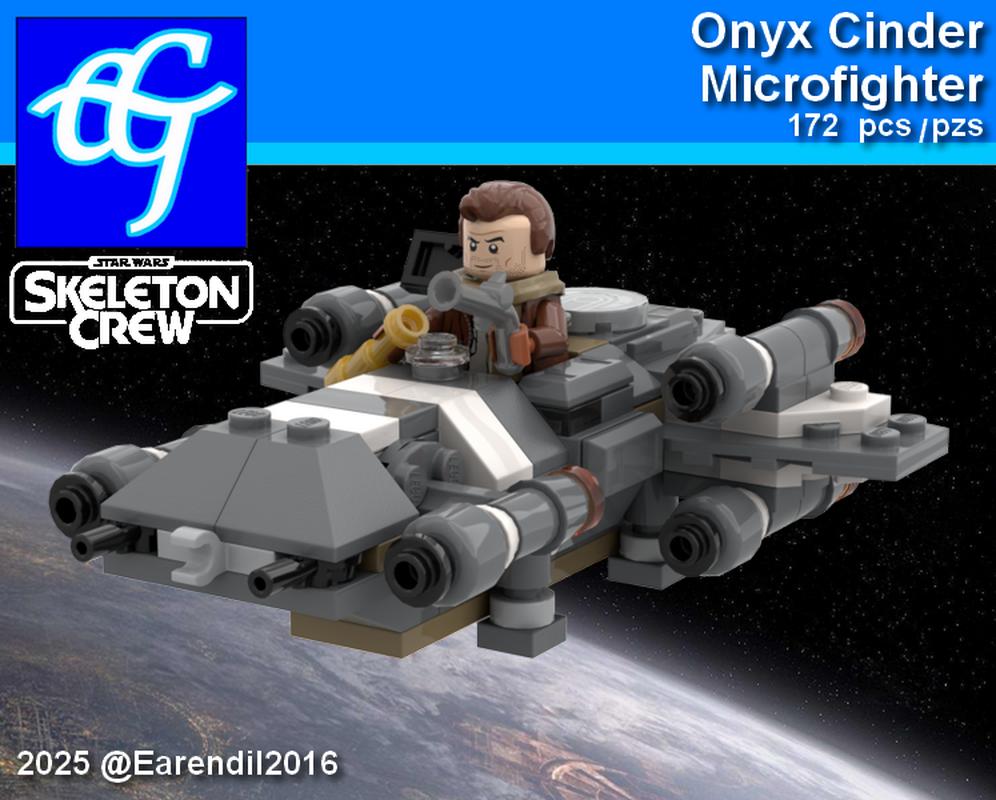 Lego Onyx Cinder Microfighter
