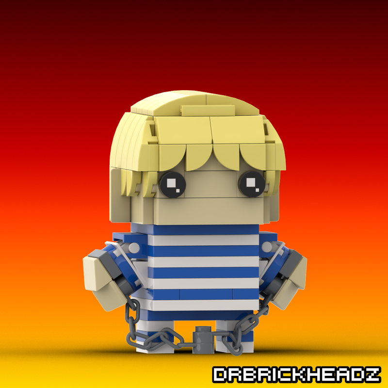 Lego Cody (Street Fighter Alpha) Brickheadz