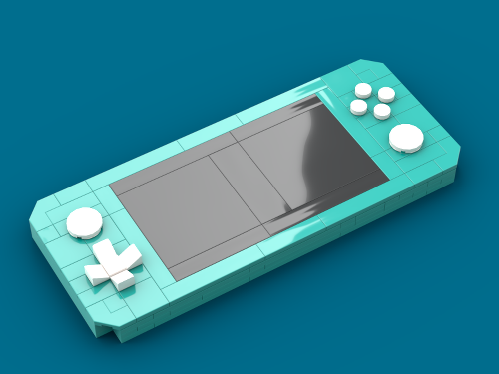 Lego Nintendo Switch Lite With Game Cartridge Slot