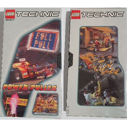 Lego Video Tape, 8457 Power Puller UK PAL Version