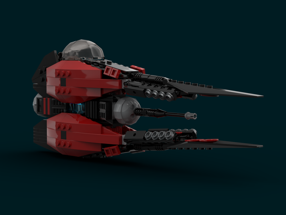 Lego Mynock_2 - Modified Nantex class geonosian starfighter