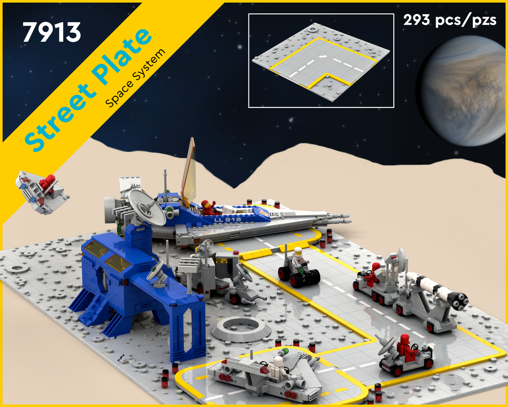 Lego Street Plate