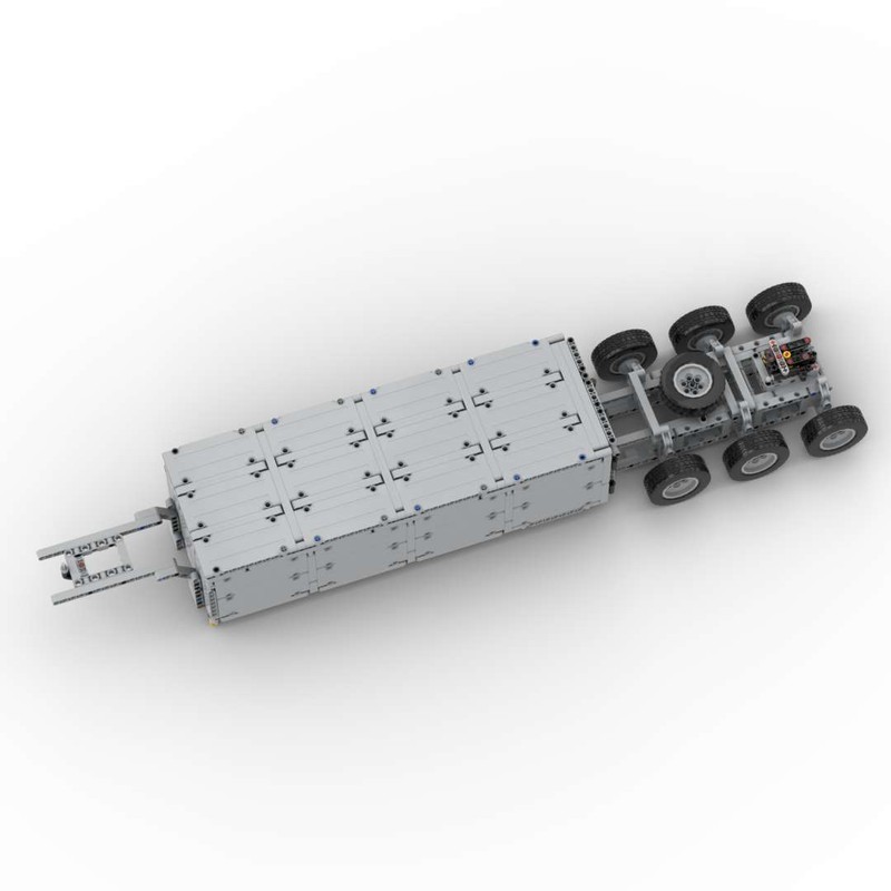 Lego Trailer & Container for Semi-trailer Truck