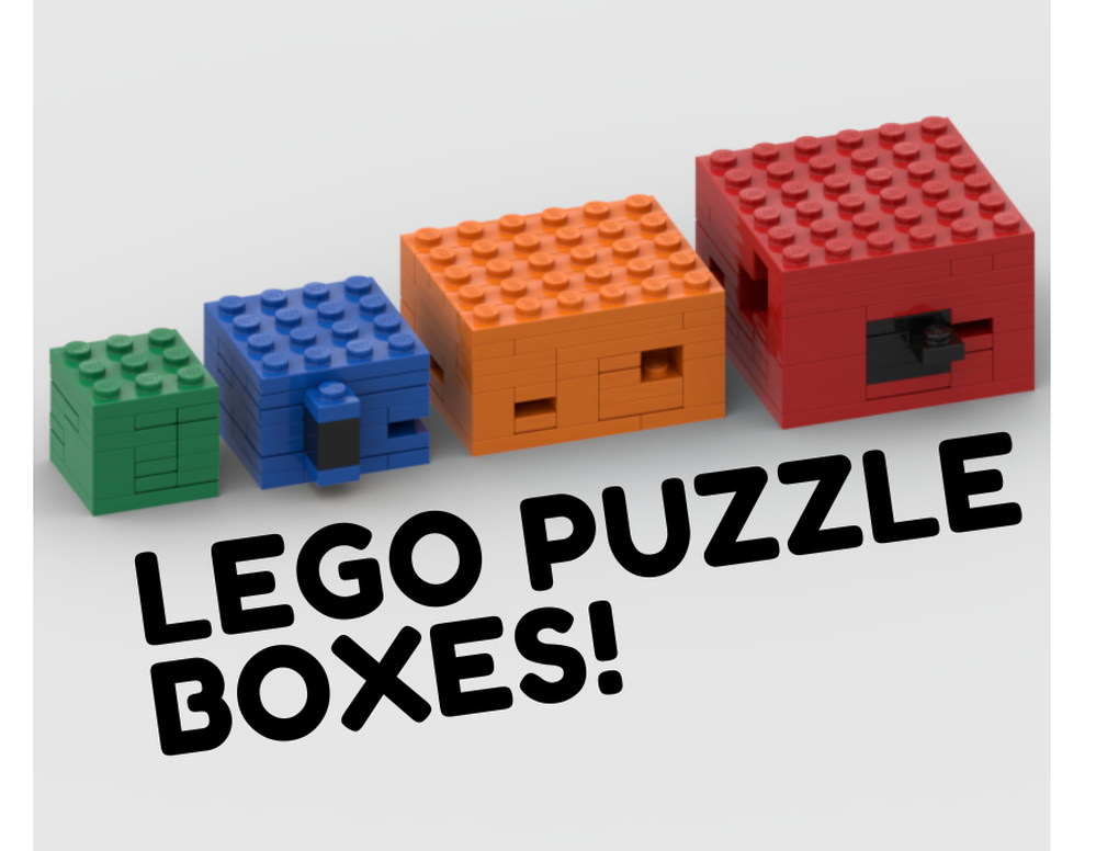 Lego 4 LEGO Puzzle boxes