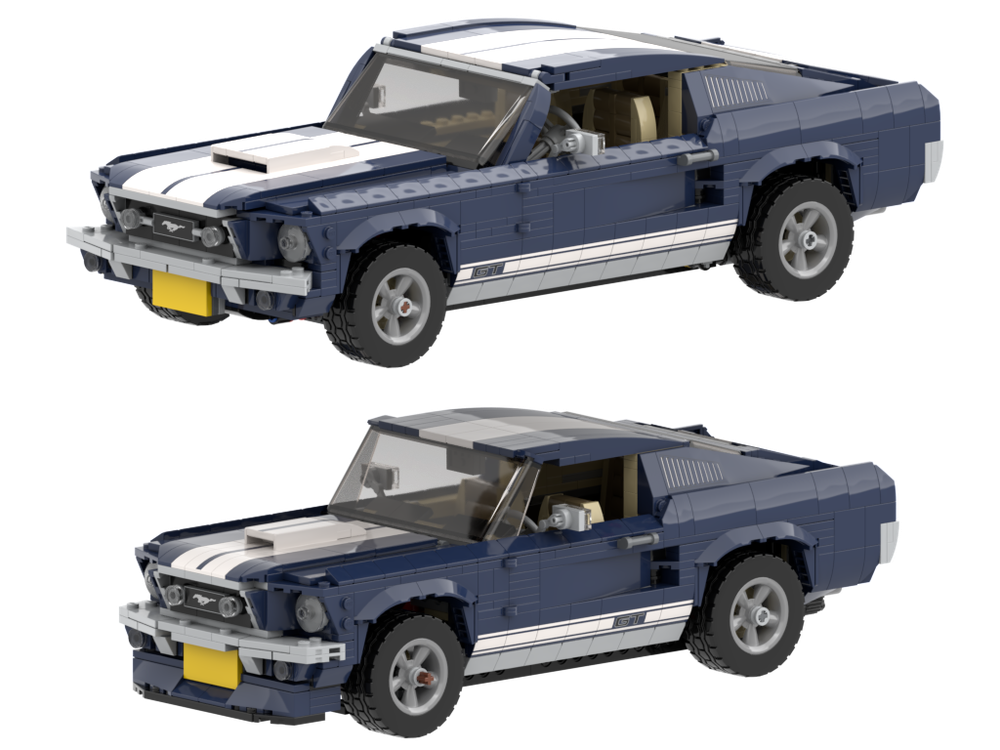 Lego Smaller 10265 Ford Mustang MOD