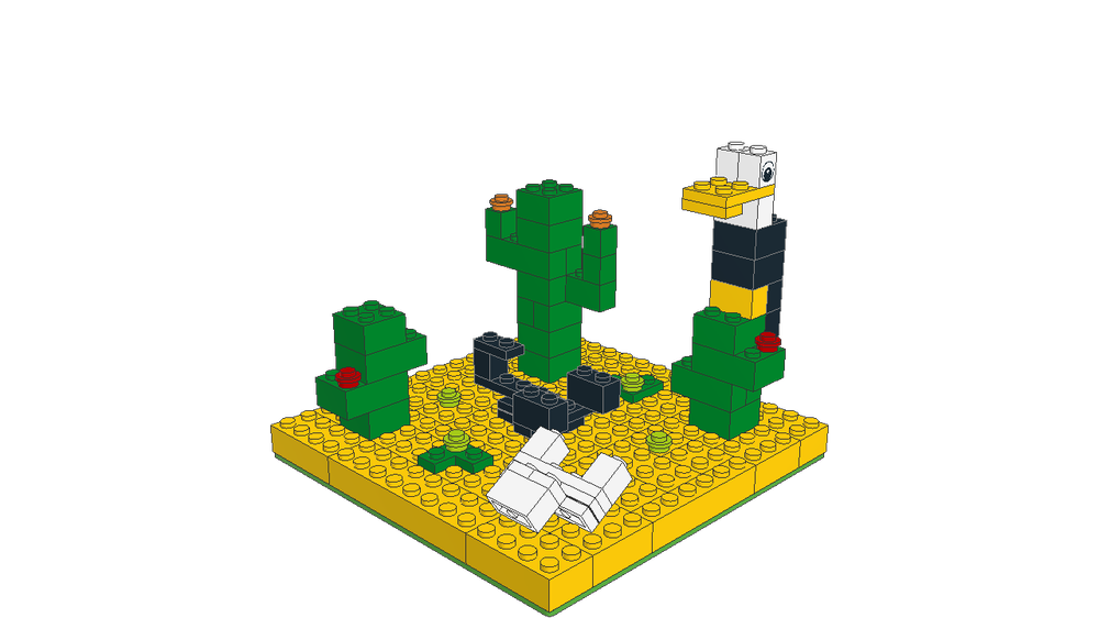 Lego 6166 Desert Landscape