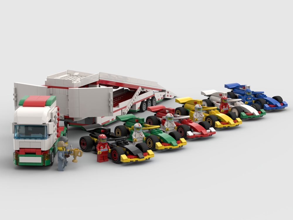 Lego 6335 Indy Transport Modernized