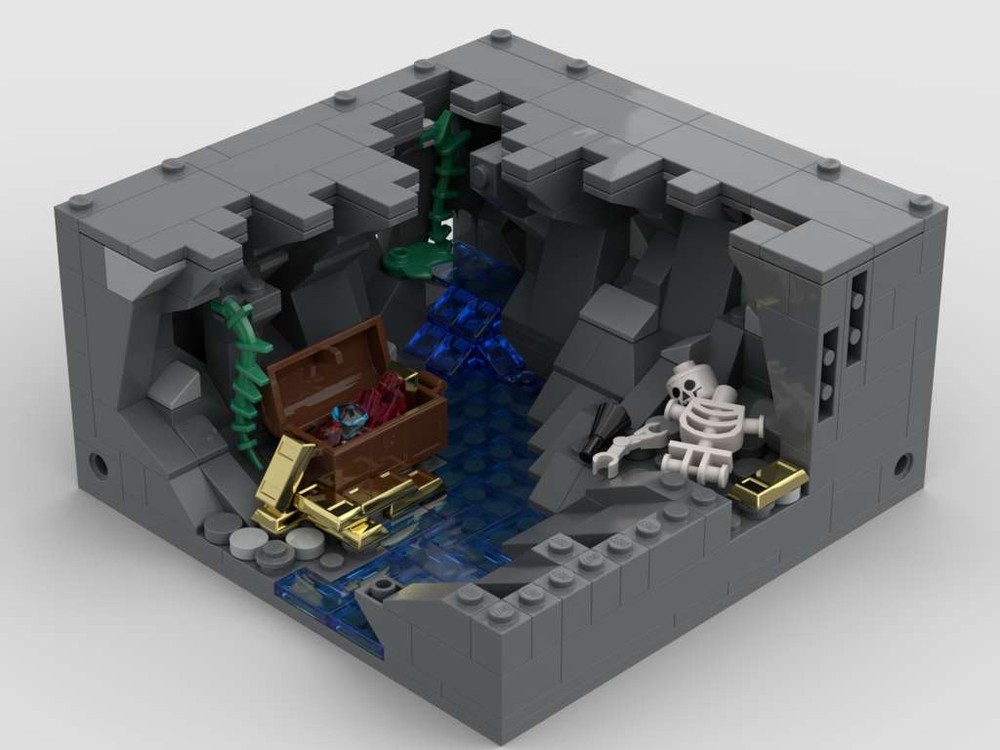 Lego The Lost Treasure—cave.1