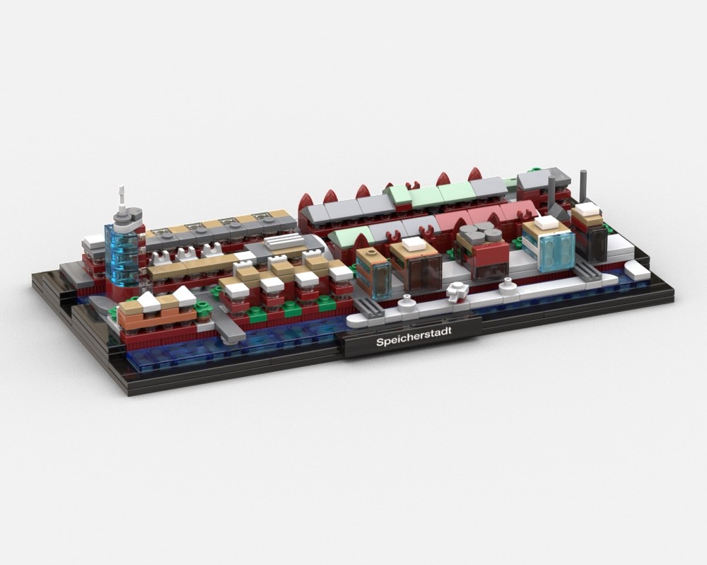 Lego Speicherstadt