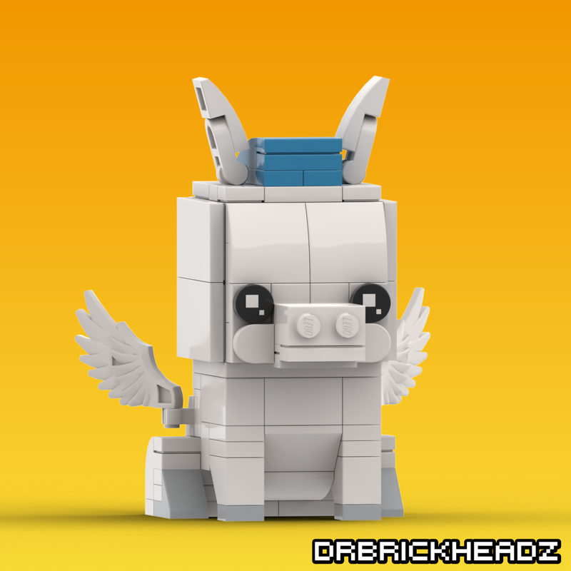 Lego Pegasus (Hercules) Custom Brickheadz