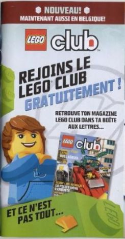 Lego 2013 Insert - LEGO Club - REJOINS LE LEGO CLUB GRATUITEMENT!