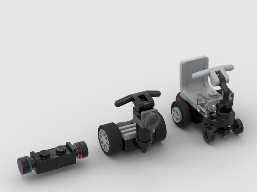 Lego City Wheels Three-Pack: Hoverboard, Segway & Electric Scooter