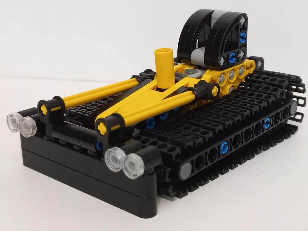 Lego Mini bulldozer. Мини-бульдозер