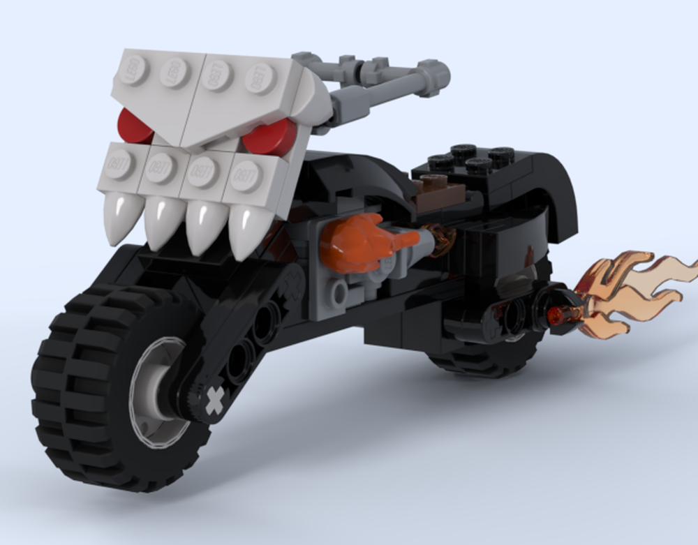 Lego Gost rider biky